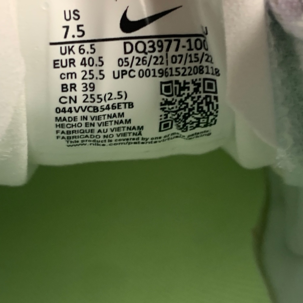 Nike Air Max Terrascape Plus White Pure Platinum DQ3977-100 - Picture 6 of 7